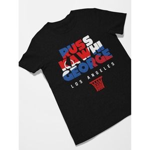 Los Angeles Basketball Star Player Trio Retro Tee Shirt, NBA Unisex Tee